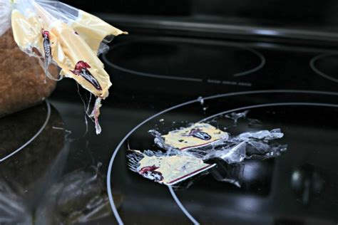 how to remove melted plastic from stovetop: what materials can be used for DIY cleaning?